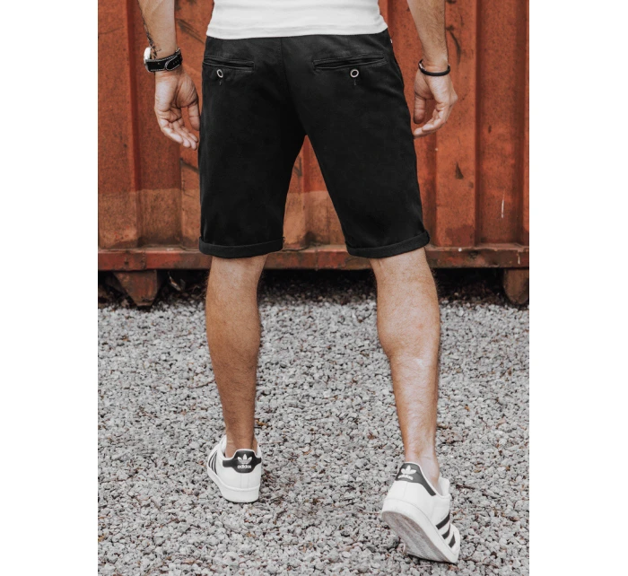 Pánské džínové šortky černé FashionStreet SX2435