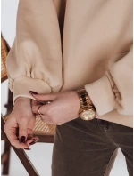 Dámská mikina béžová Dstreet model 21983639 - FashionStreet