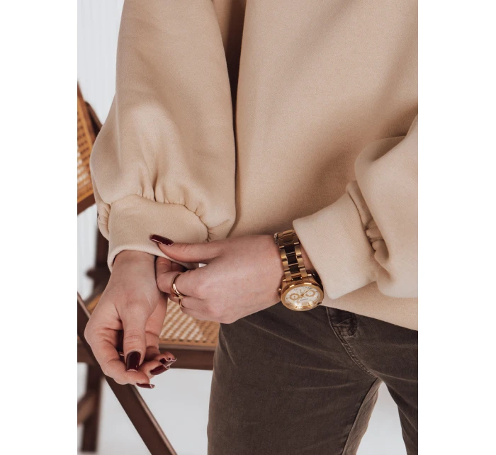 Dámská mikina béžová Dstreet model 21983639 - FashionStreet