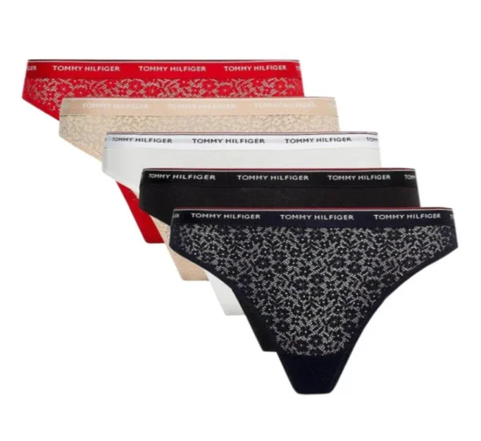 Tommy Hilfiger Underwear 5-Pack Tanga W UW0UW04995 dámské