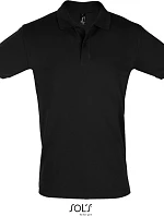 SOL'S Perfect Men Pánské piqué polo 25.1134 black