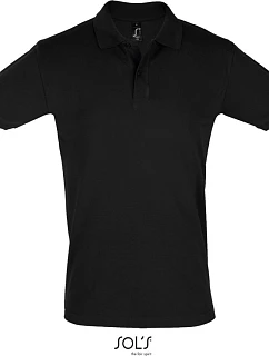 SOL'S Perfect Men Pánské piqué polo 25.1134 black