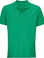 SOL'S Pegase Unisex piqué polo z těžké bavlny 25.4242 spring green