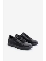 Pánské Tenisky Z Eko Kůže Big Star OO174021 Hi-Poly System Černé Pánské Tenisky Z Eko Kůže Big Star OO174021 Hi-Poly System Černé