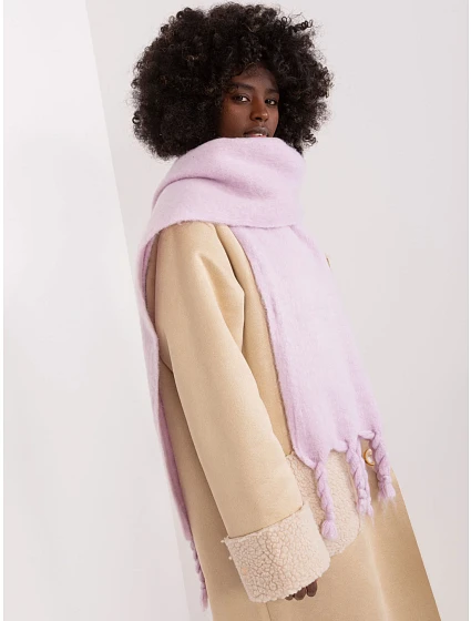 Szalik AT SZ model 19341634 jasny fioletowy - FPrice