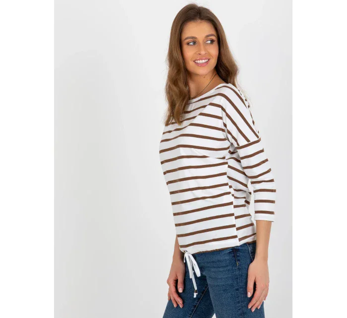 Dámská halenka RV BZ 8566.30X ecru - FPrice