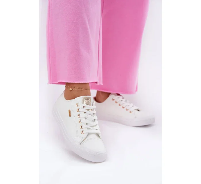 Dámské tenisky z ECO kůže Big Star – bílé Dámské tenisky z ECO kůže Big Star – bílé