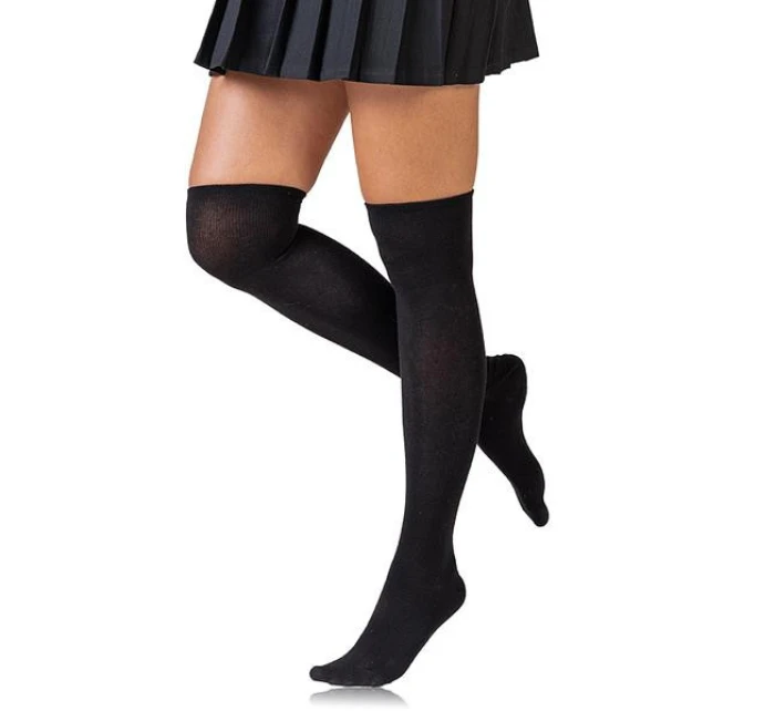 Dámské nadkolenky OVERKNEE Černá - BELLINDA Dámské nadkolenky OVERKNEE Černá - BELLINDA