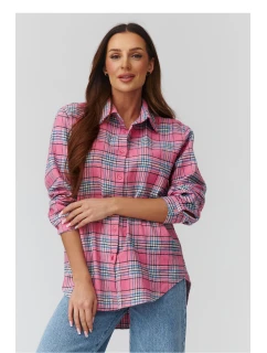 Košile s dlouhým rukávem  model 224091 Makadamia