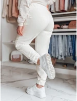 Dámské tepláky SWAN ecru FashionStreet UY2082