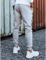 Pánské kamuflážní šedé tepláky FashionStreet UX4428