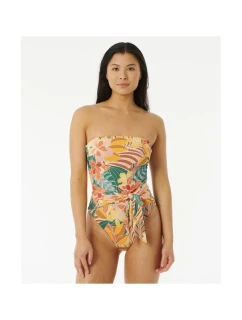 RIP CURL Brazilian Soul Jednodílné plavky zelenožluté