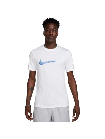 Pánské tričko Nike Sportswear, bílé, HQ8092, 100, pánské