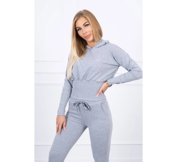 Sada s širokými model 20173397 manžetami šedé barvy - K-Fashion Sada s širokými model 20173397 manžetami šedé barvy - K-Fashion