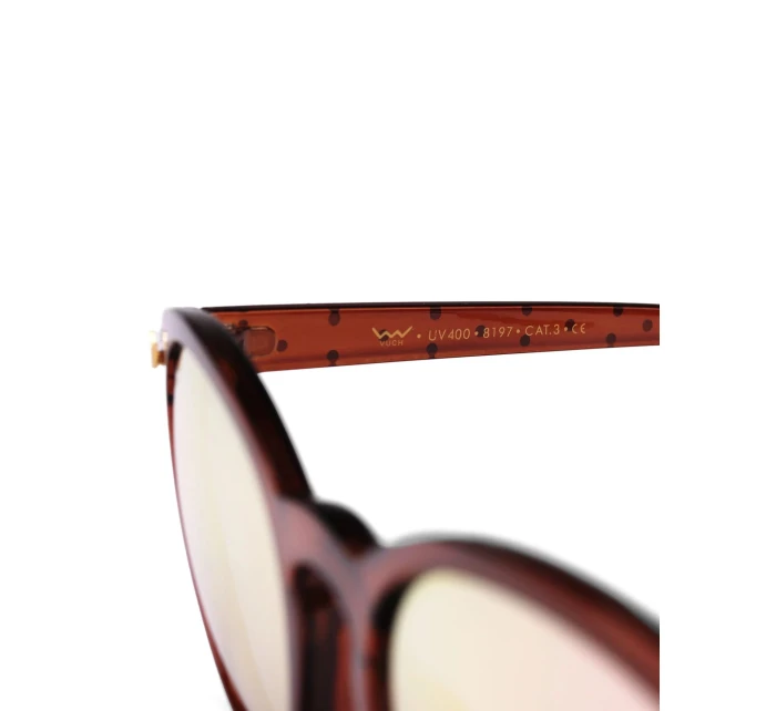 Dámské sluneční brýle Vuch Foxy Dotty Mocha Dámské sluneční brýle Vuch Foxy Dotty Mocha