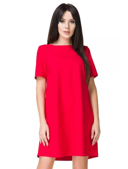 Dámské společenské šaty model 18930348 červené - Tessita