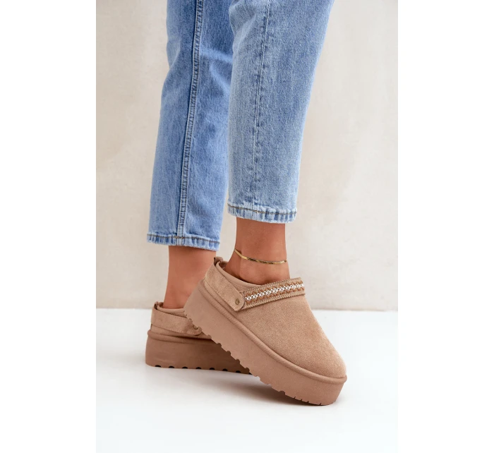 Sněhule S Dekorativním Béžové model 21681025 - Boto