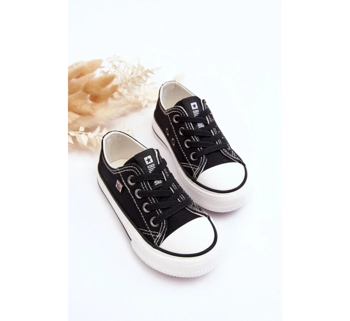 Dětské Klasické Tenisky Big Star Černé Dětské Klasické Tenisky Big Star Černé