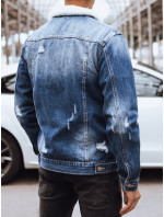 Pánská modrá džínová bunda Dstreet TX4580