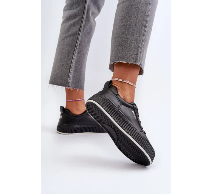 Dámské Tenisky na platformě Big Star Černá Dámské Tenisky na platformě Big Star Černá