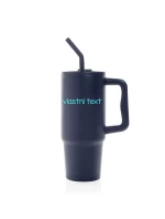 Vlastní text na termosku s barevným víčkem