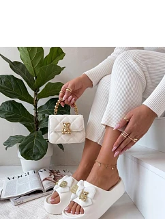 Klapky na platformě model 227252 Solea