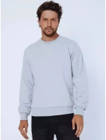 Pánská šedá mikina model 21963579 - Dstreet