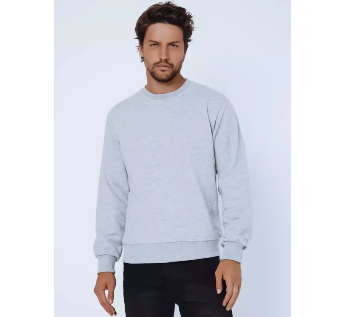 Pánská šedá mikina model 21963579 - Dstreet