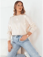 dámský svetr béžový Dstreet model 21972972 - FashionStreet