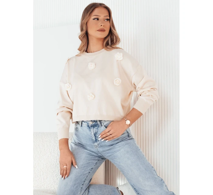 dámský svetr béžový Dstreet model 21972972 - FashionStreet