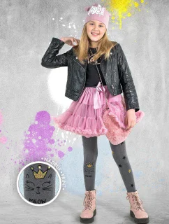 Dívčí punčochové kalhoty DR Melange 3D 50 den model 18875700 - Knittex