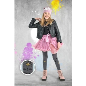 Dívčí punčochové kalhoty DR Melange 3D 50 den model 18875700 - Knittex Dívčí punčochové kalhoty DR Melange 3D 50 den model 18875700 - Knittex