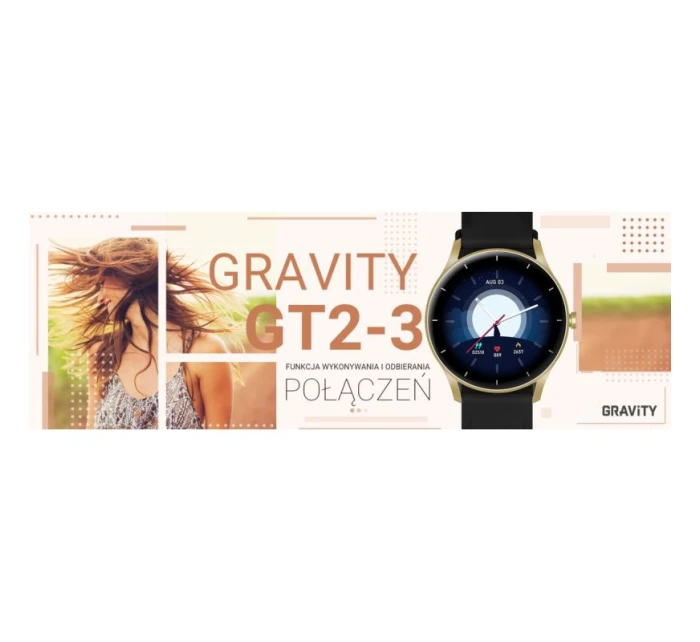 Chytré hodinky model 21804999 - Gravity