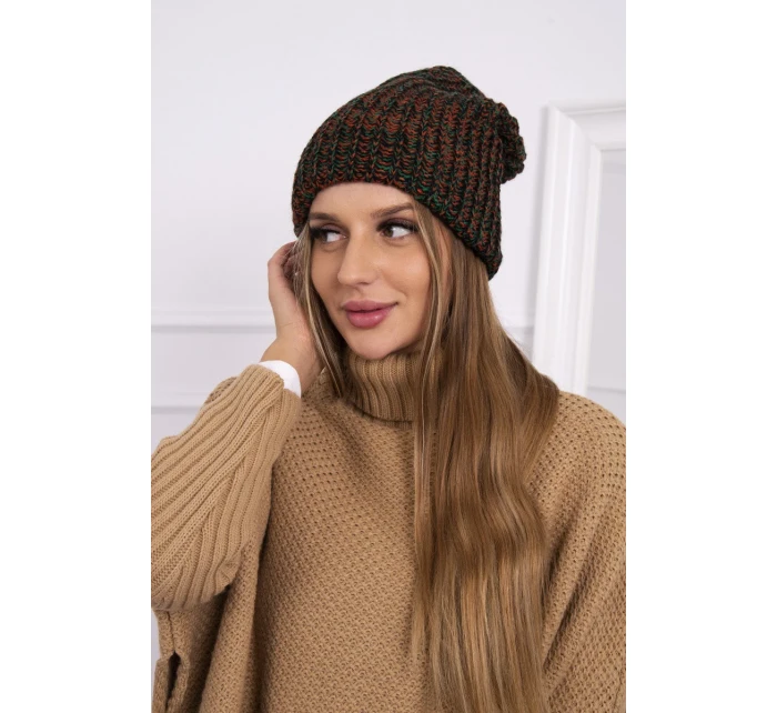 Dámská čepice Delia zelená model 18750989 - K-Fashion Dámská čepice Delia zelená model 18750989 - K-Fashion