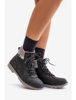 Zateplené dámské kotníkové boty černé model 21676755 - Lee Cooper Zateplené dámské kotníkové boty černé model 21676755 - Lee Cooper