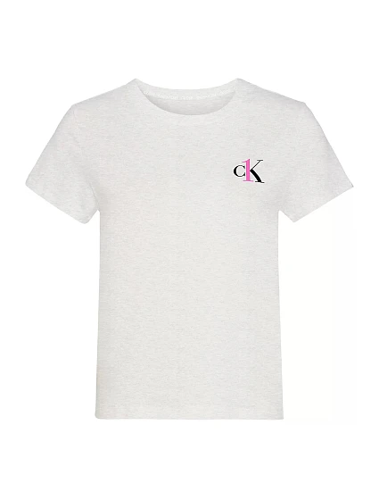 Dámské Tričko s krátkým rukávem QS6356E-GGE - Calvin Klein