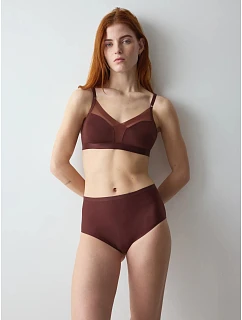 Dámská podprsenka Shape Smart N Velvet Chocolate hnědočervená - TRIUMPH