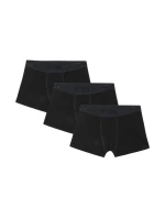 Chlapecké boxerky 4F M061 3ks tmavě černé 4FJWAW25UBXSM061 20S