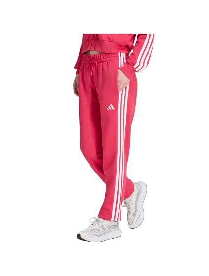 Spodnie damskie adidas Essentials 3-Stripes French Terry Cuffed różowe KF8339 dámské
