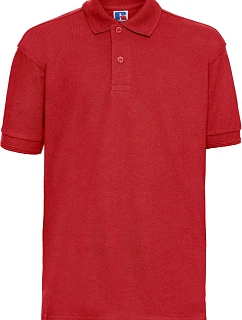 Dětské piqué polo z těžké bavlny 10. bright red model 22474413 - Russell Athletic