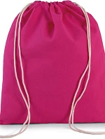 Kimood KI 0147 Sportovní vak z bio bavlny 19.0147 magenta