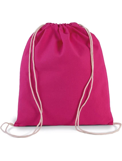 Kimood KI 0147 Sportovní vak z bio bavlny 19.0147 magenta Kimood KI 0147 Sportovní vak z bio bavlny 19.0147 magenta