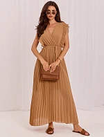 Šaty IT SK 13166.85 v barvě camel