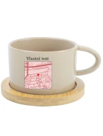 Personalizovaný hrneček Makronka s mapou Personalizovaný hrneček Makronka s mapou