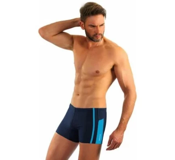 Pánské plavky BD model 21896471 Tmavě modrá s modrou - Sesto Senso