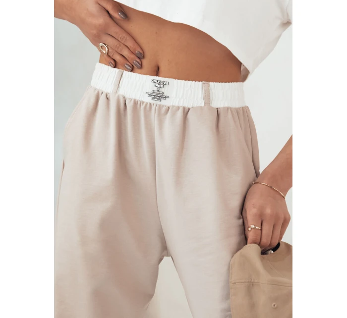 Dámské kalhoty MINAM béžové FashionStreet UY2013
