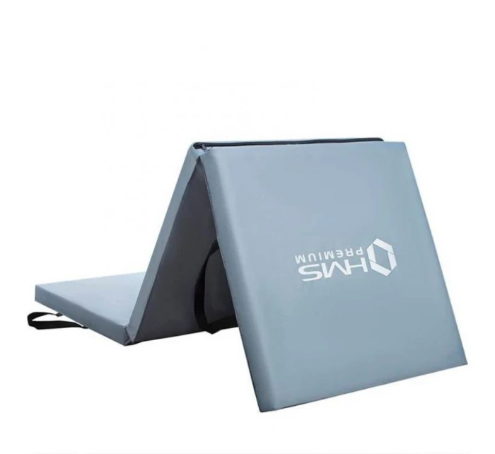 Gymnastická matrace HMS MGS02 skládací šedá 1800x600x500mm