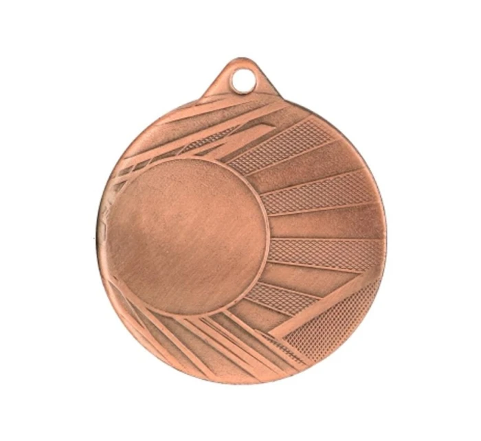 MEDAILE S MÍSTEM PRO NÁLEPKU Bronzová Ø 50 mm