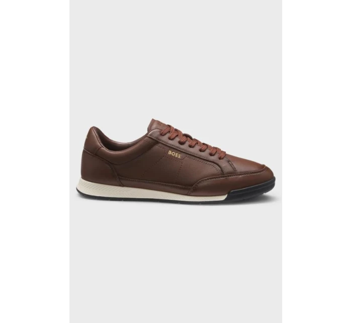 BOSS SNEAKER NITAN_LOWP_BU MEDIUM BROWN (50552880-210)