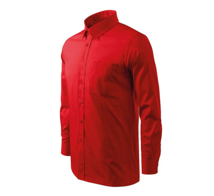 Malfini Style LS M MLI-20907 červená košile
